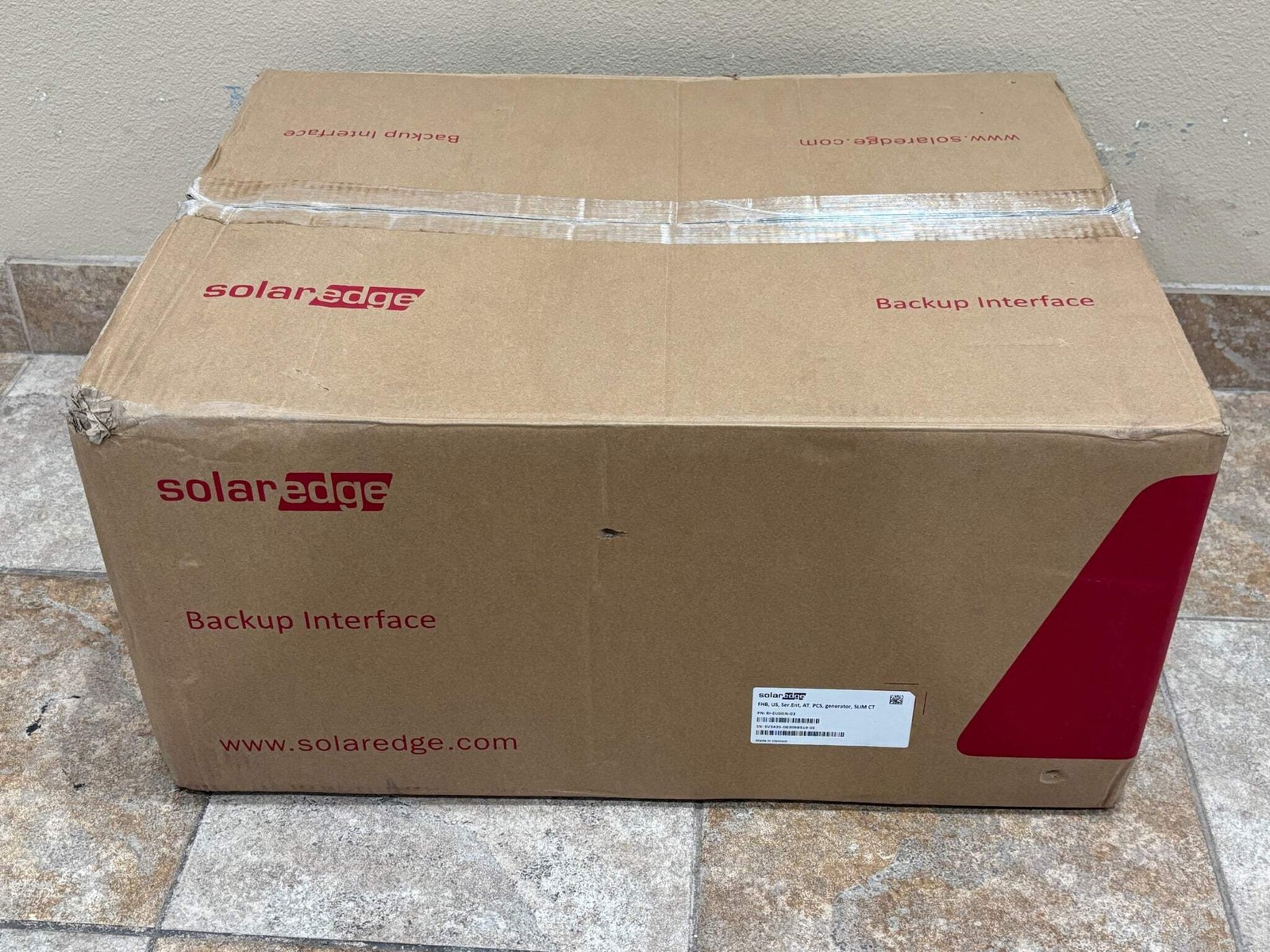 SolarEdge Backup Interface BI-EUSGN-03 for Home Energy Hub Systems