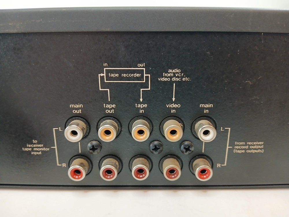 Vintage Audio Control Ten Plus Octave Equalizer Tested Working USA Silver Face