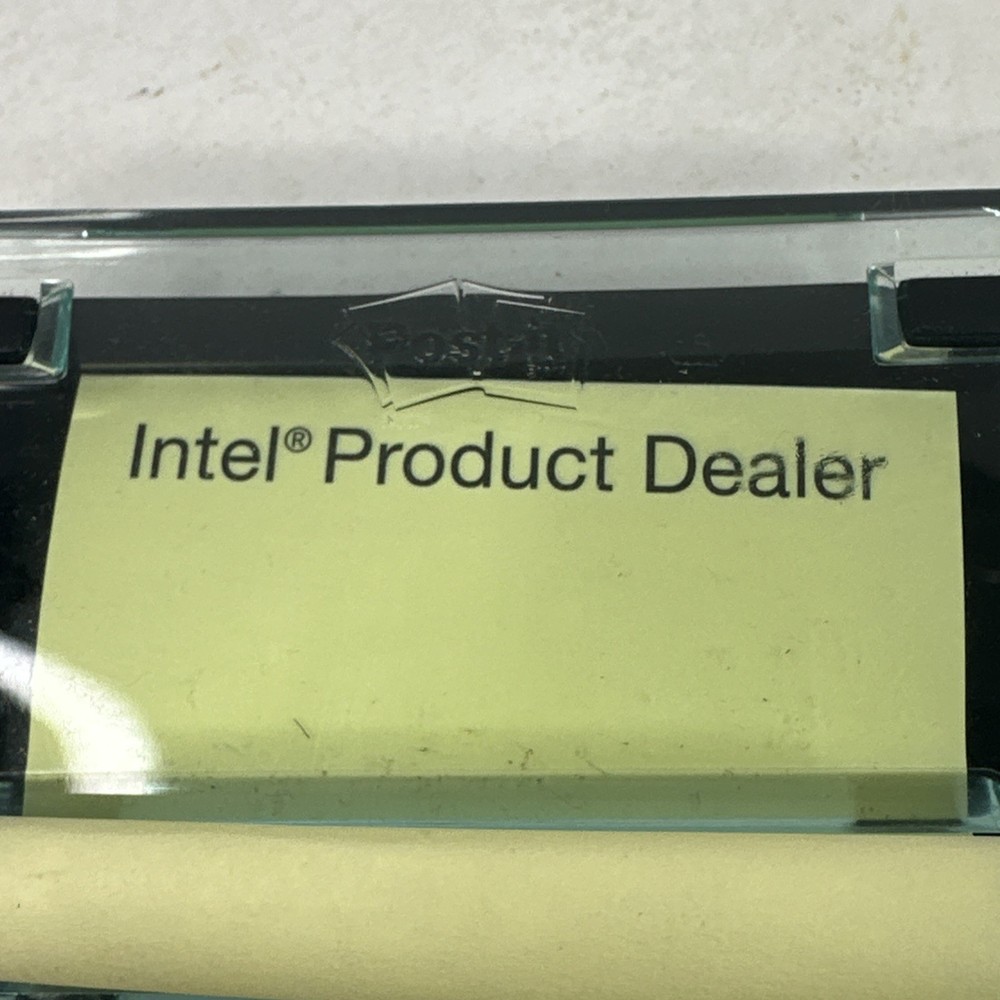 Intel Programs Post-it Sticky Note Holder 3M Computers Y8