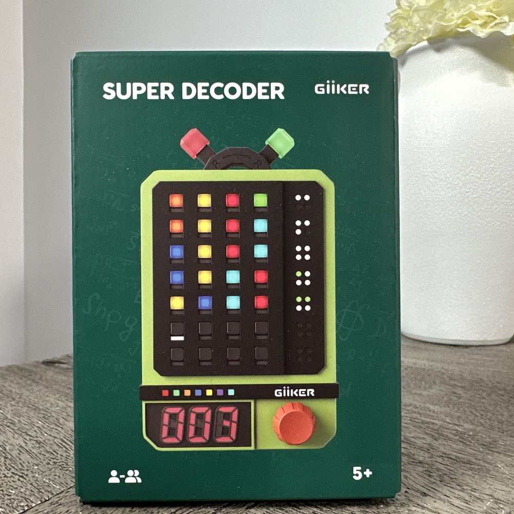 Giiker Super Decoder 600-Level Code-Breaking Puzzle Deduction Game 1-2 Players