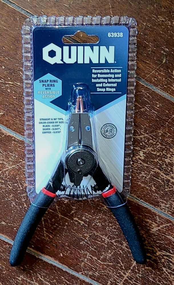 Snap Ring Pliers With Reversible Action! Item #63938