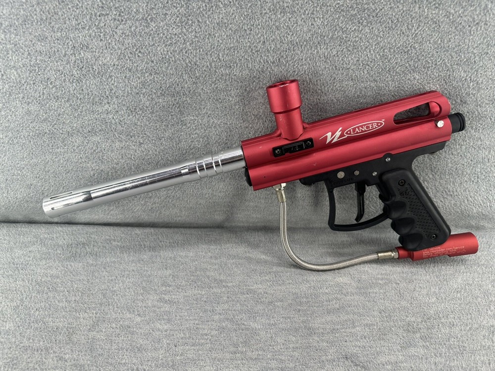 VIWLOADER VL - Lancer Paintball Marker Red Black    UNTESTED      M