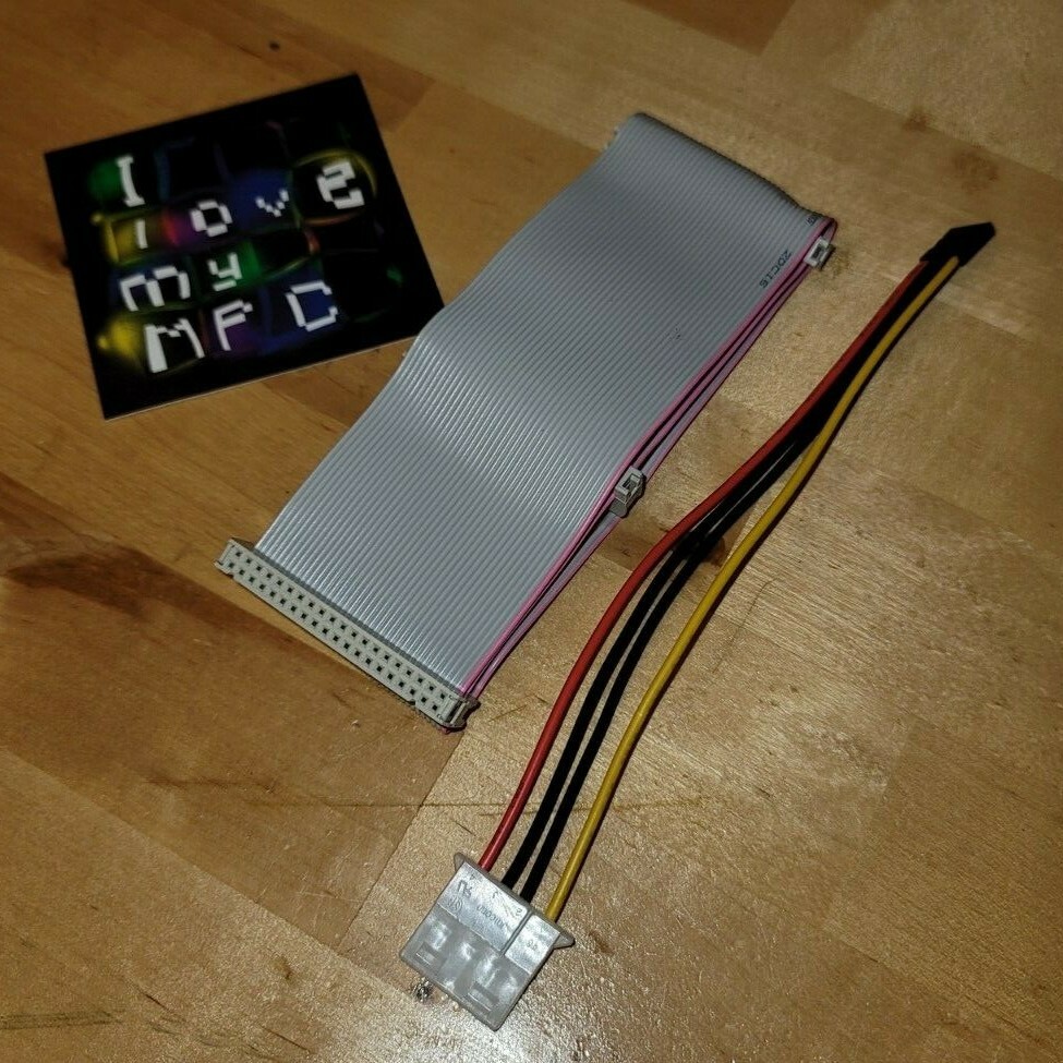 Akai MPC 2000XL ZIP or MCD Power & Data Cable Kit