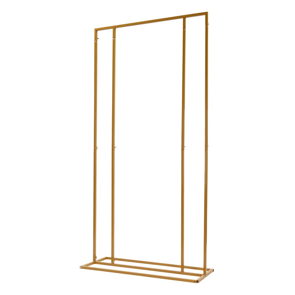 Metal Wedding Decoration Party Backdrop Stand Balloon Flower Rectangular Frame