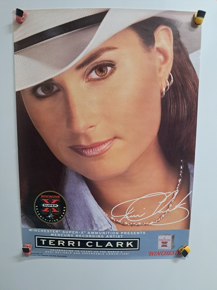 Winchester Super X Ammunition - Terri Clark Poster