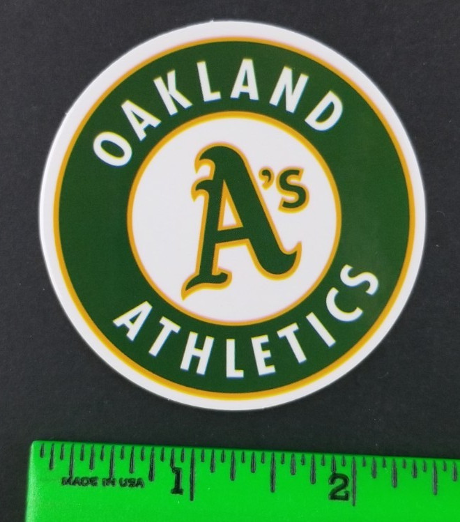 Oakland Athletics Baseball Skateboard Sticker