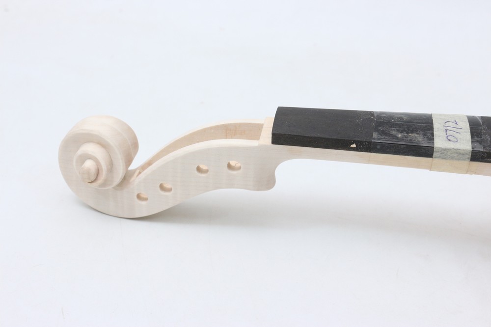 Handmade 4/4 Violin One Piece Flame Maple Back Spruce Unfinished Professional