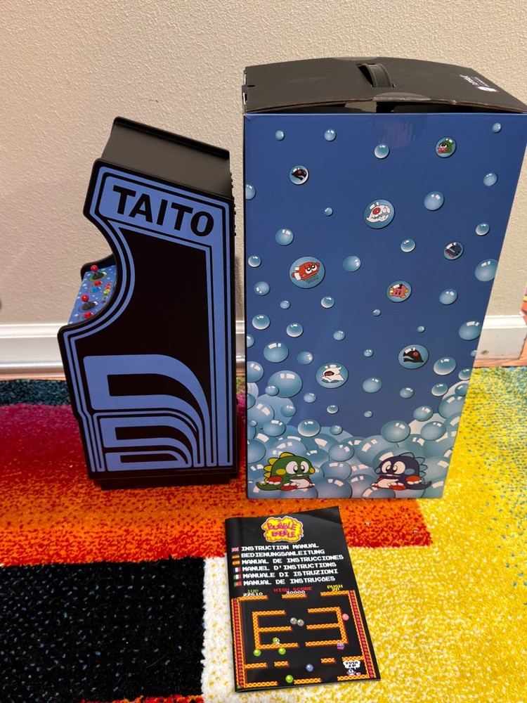 Bubble Bobble Numskull Quarter Arcades 1/4 Scale Arcade Machine