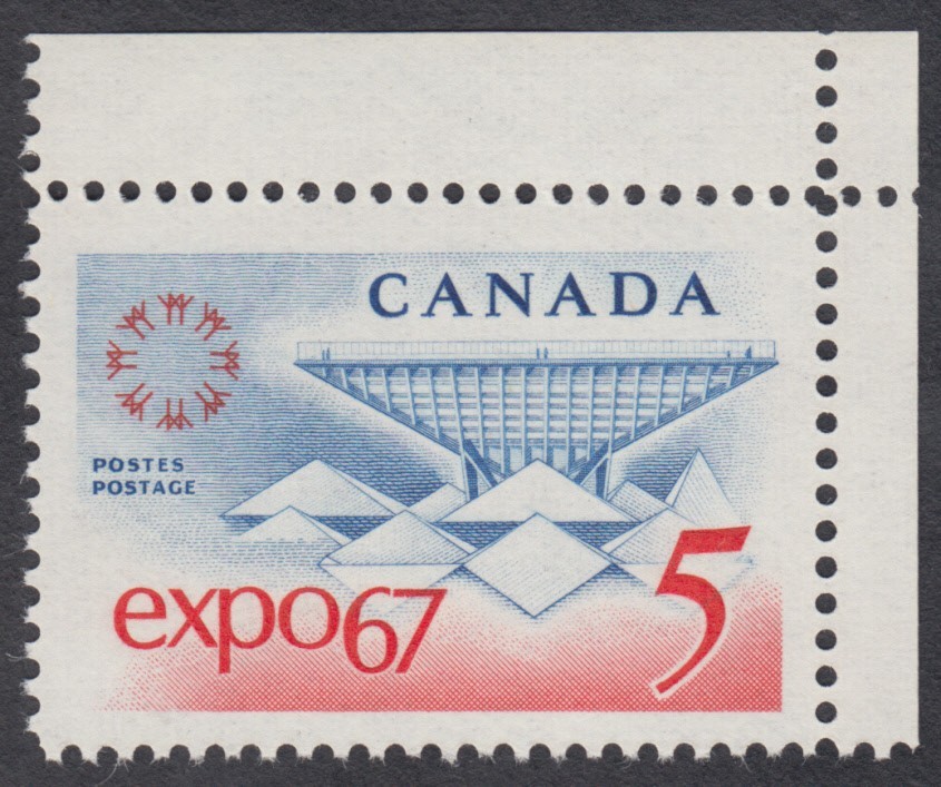 Canada- #469 - EXPO '67 - MNH