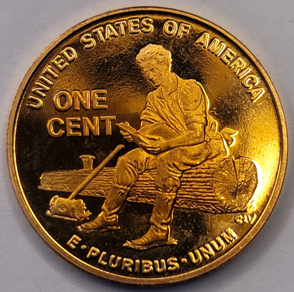 2009 S Gem Proof DCAM Bicentennial Lincoln Cent - Formative Years