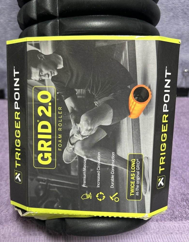 TRIGGERPOINT Performance Therapy Grid Patented Multi-Density Foam Massage Roller