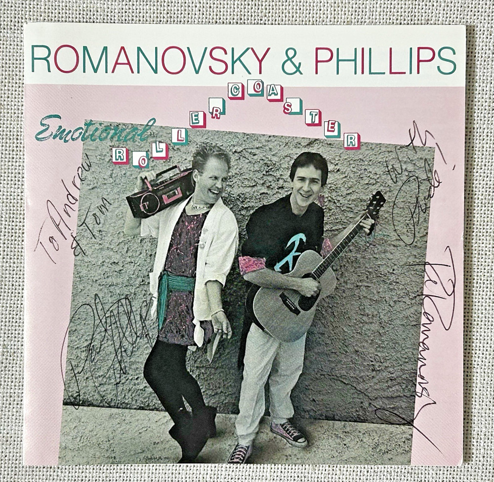Emotional Rollercoaster CD - Romanovsky & Phillips - Signed