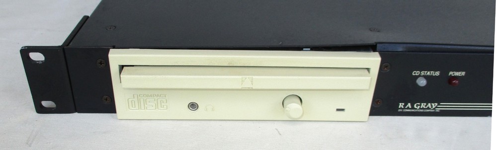 R.A. Gray Model TSS-11 Device Controller With CD Player & Z80 CPU Untested Parts