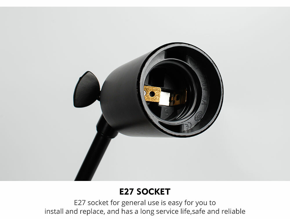 E27 Loft Retro Vintage Rustic Sconce Edison Wall Light Lamp Holder Bulb Socket