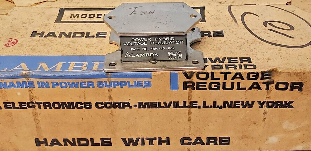 '1 PIECE' - PN# FBH-40-002, FBH-40-2, FBH40-002 - LAMBDA - VOLTAGE, REGULATOR