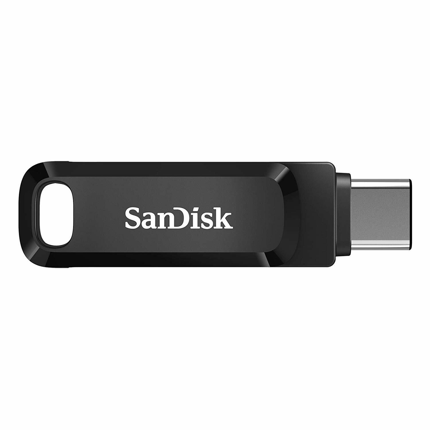 SanDisk Flash Drive Ultra Dual Go USB Type-A & Type-C 64GB 128GB 256GB 512GB lot