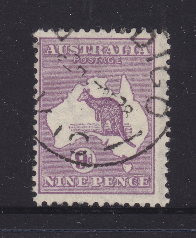 KANGAROO: 9d VIOLET  3RD WMK SOUND USED.