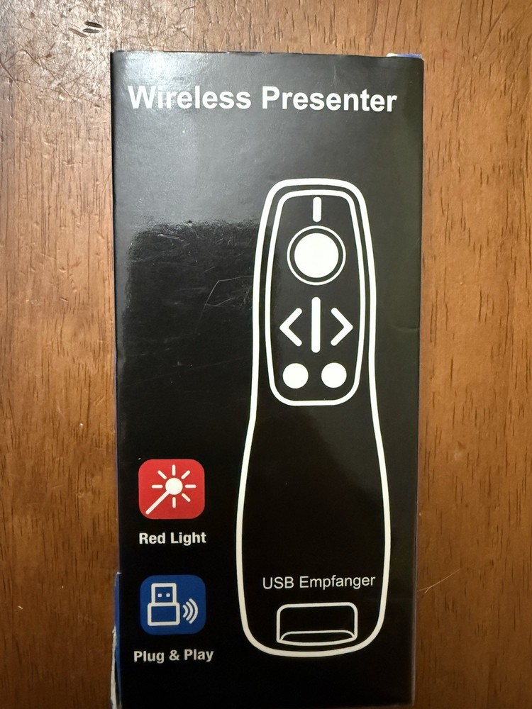 Powerpoint Presentation Clicker Wireless Presenter