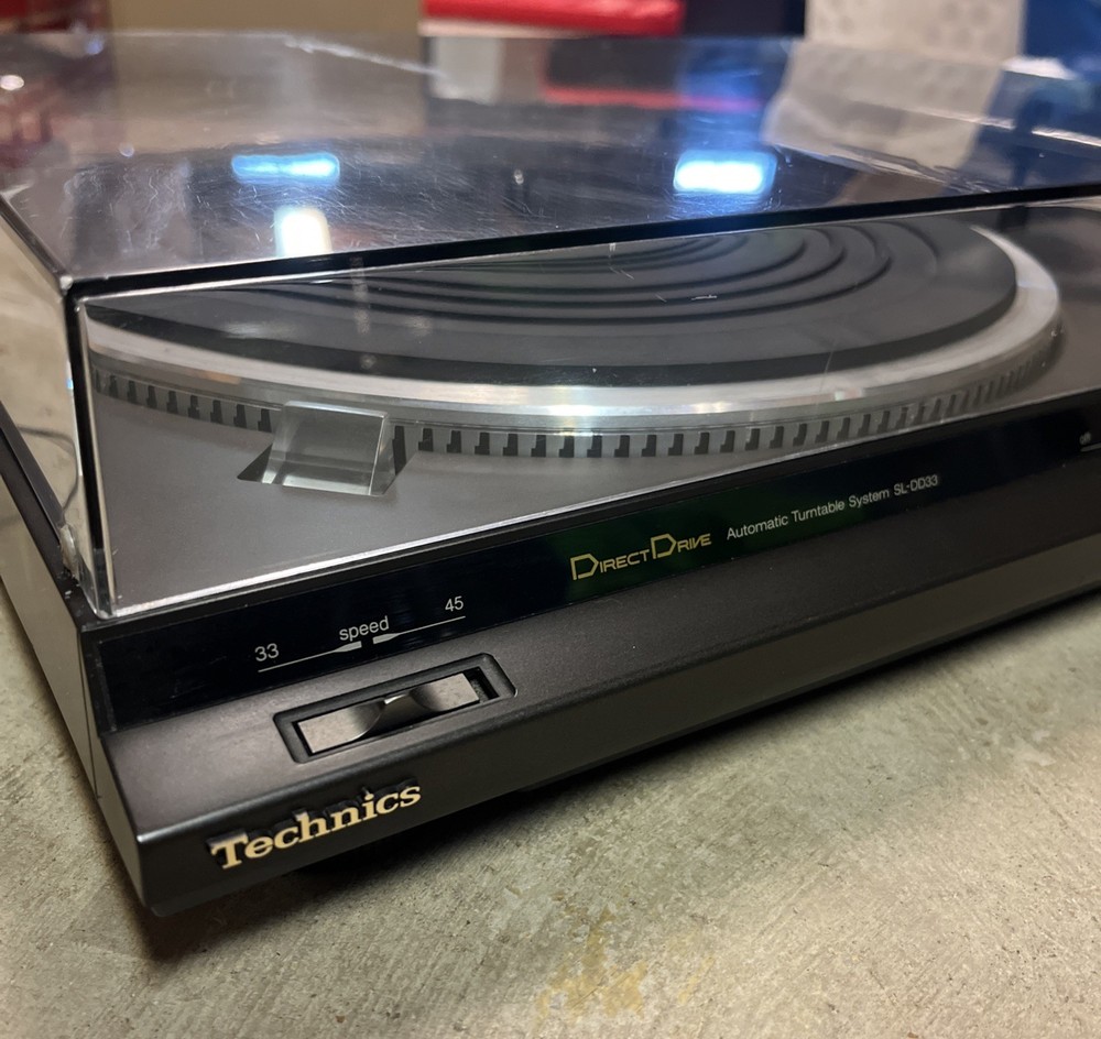 Technics SL-DD33 Fully Automatic Direct Drive Turntable - Tested