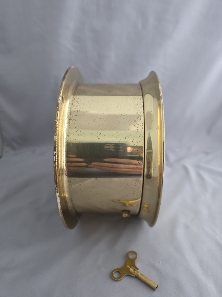 Ships Bell Clock Boston With A Key