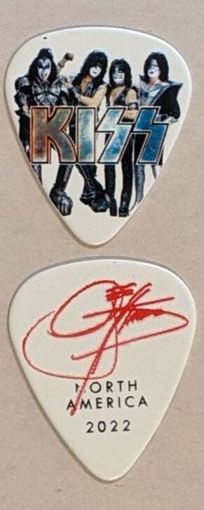 KISS 2022 End of the Road USA NORTH AMERICA Tour PORTRAIT Guitar Picks