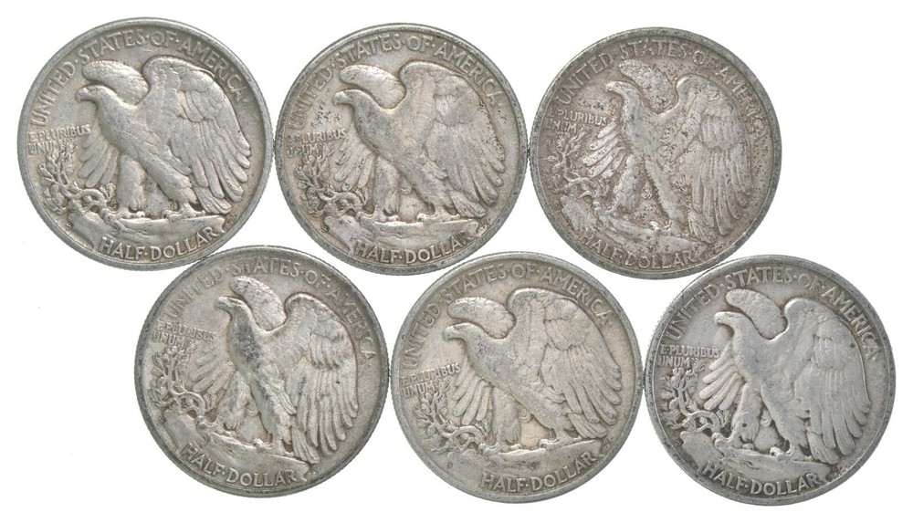 1945-S XF Walking Liberty Half Dollar