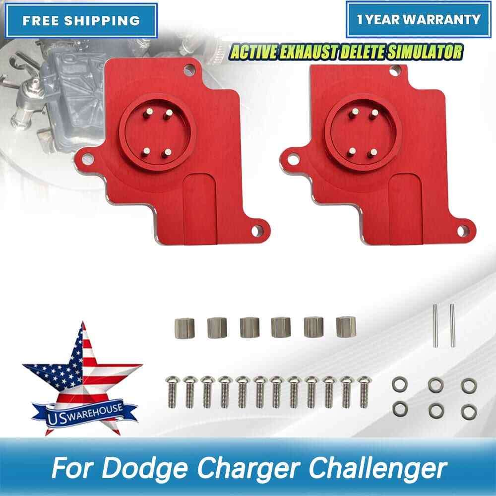 Active Exhaust Delete Simulator For Dodge Charger Challenger SRT 2015-2024 Red