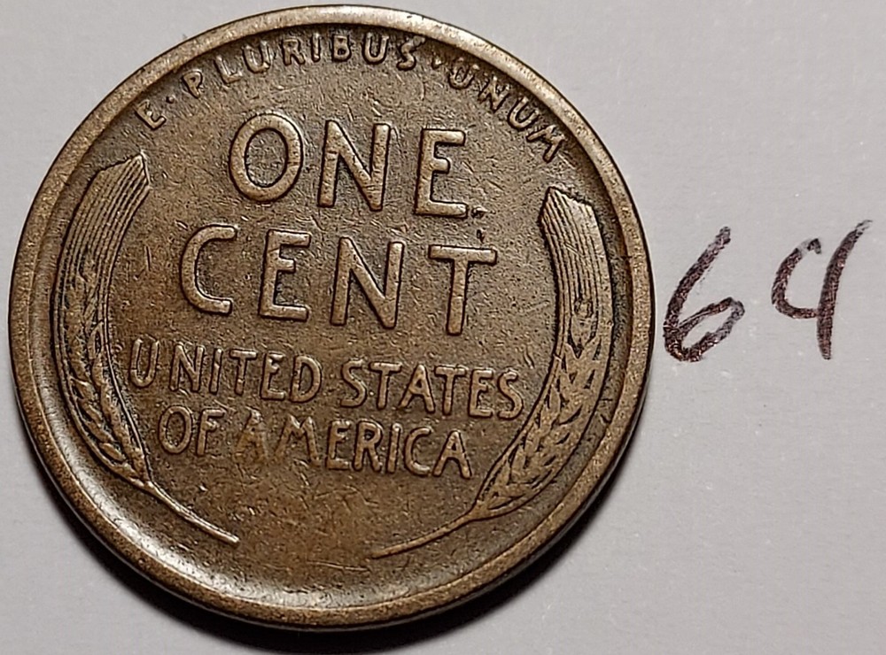 1919-S Lincoln Wheat Cent #64