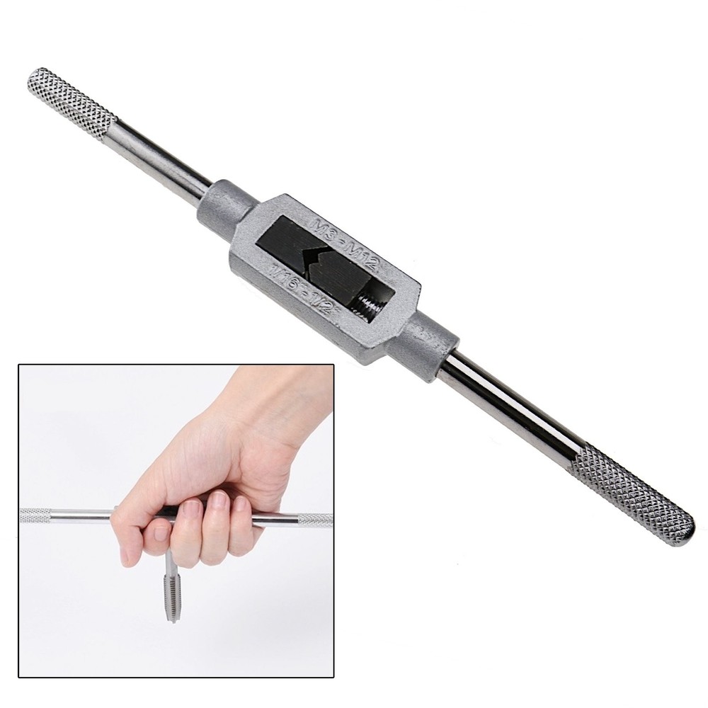 Micro Trader M3-M12 Capacity Handle Adjustable Tap Reamer Tapping Wrench Tool