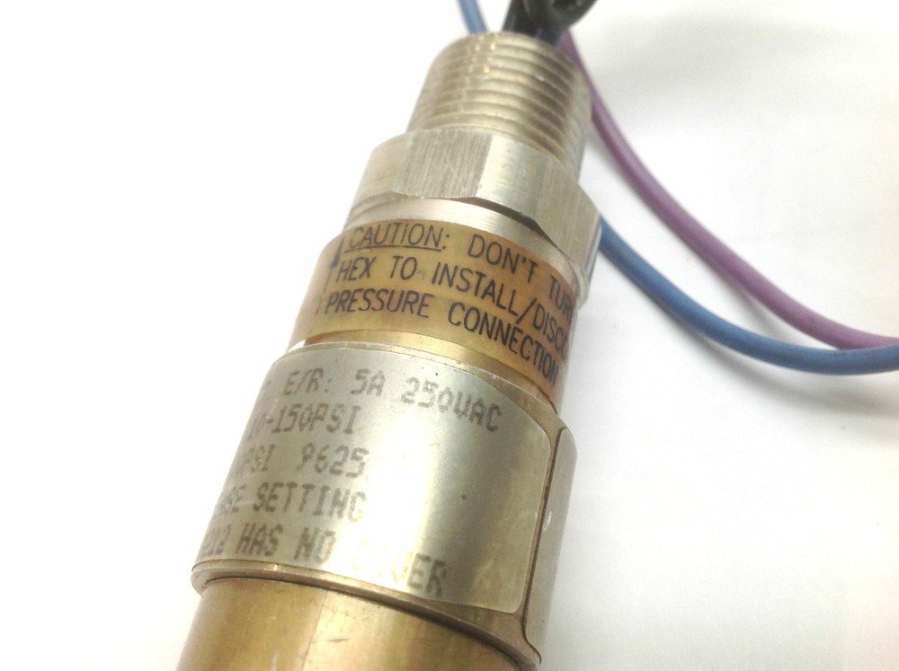 Omega Engineering RSW-191 Solid State Pressure Switch 10-150 PSI 5A 250 VAC
