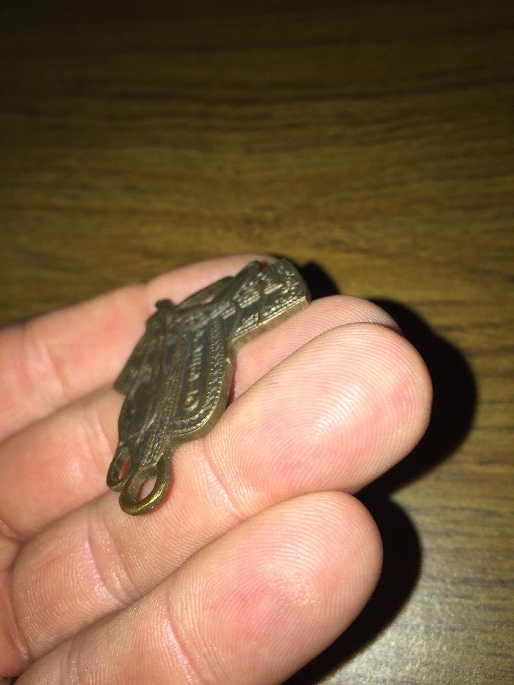 Saddle Pocket Watch FOB Cover Pueblo Colorado Rodeo Horse Collector Equine METAL