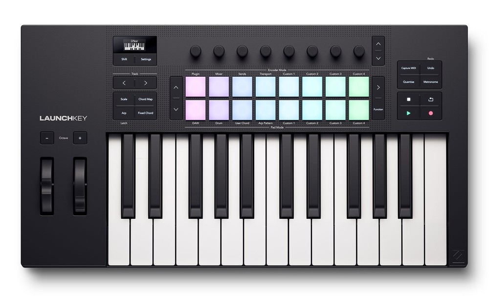 Novation LAUNCHKEY 25 MK4 25-Key USB MIDI Ableton Live Keyboard Controller+Bench