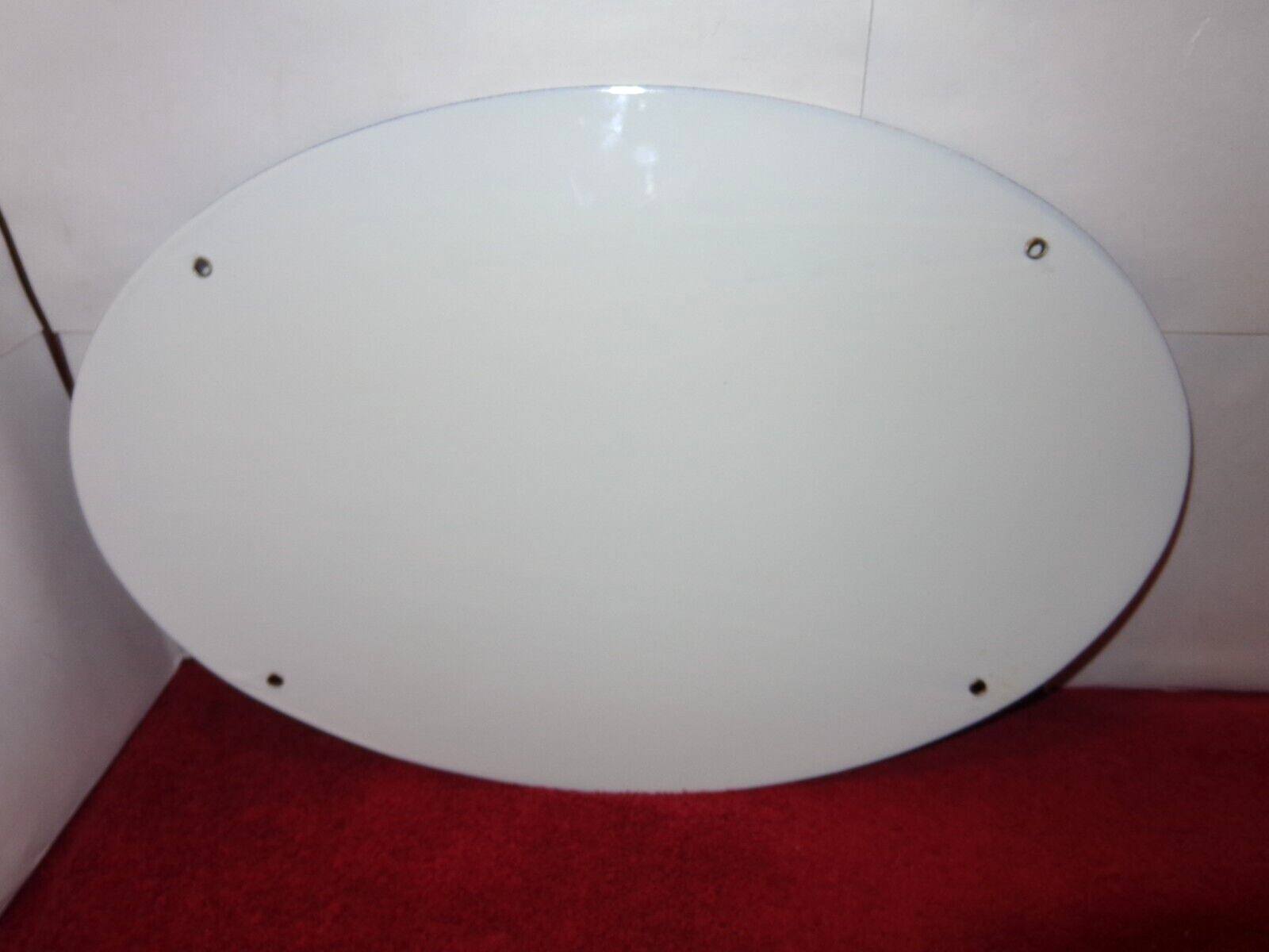 16x11 in NEW 1956 THUNDERBIRD IS HERE ADV. SIGN DIE CUT METAL PORCELAIN -S 319 A