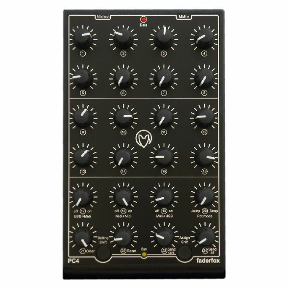 Faderfox PC4 Universal Rotary MIDI Controller