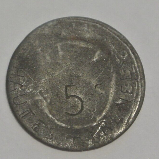 TARBES 5 CENT FER 1917