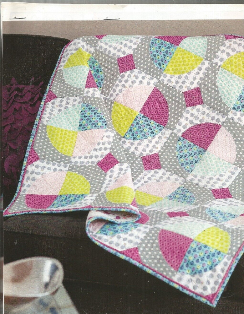 A0110  ON THE DOT QUILT PATTERN/INSTRUCTIONS