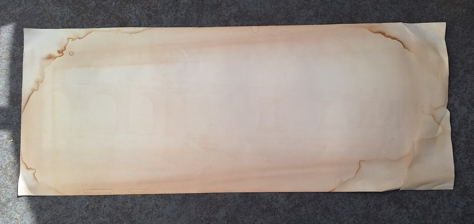 Vintage Railway Carriage Print - Architecture : Runcorn Bridge - Kenneth Steel