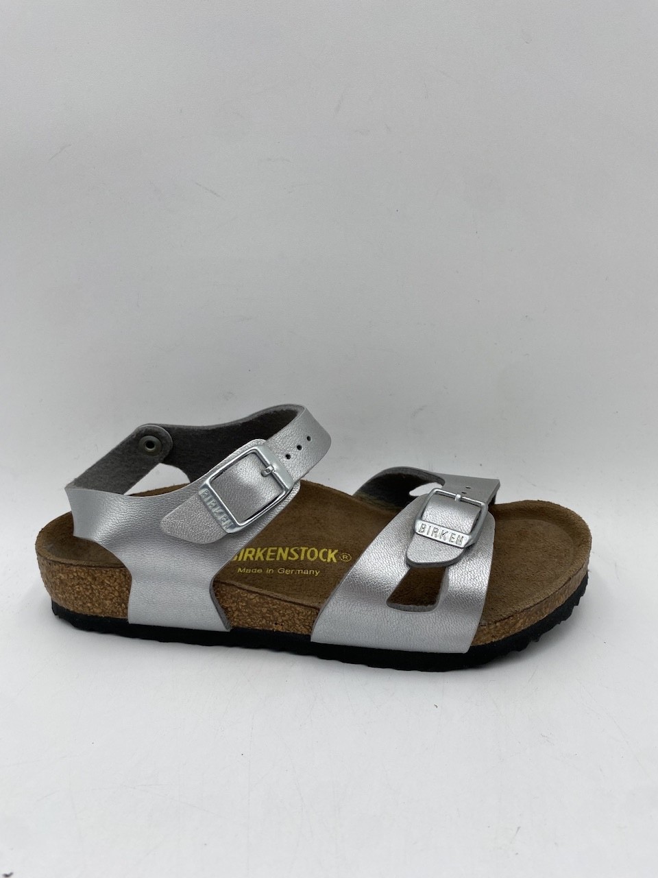Birkenstock RIO Kids' NEW Sandals Silver US Size 13