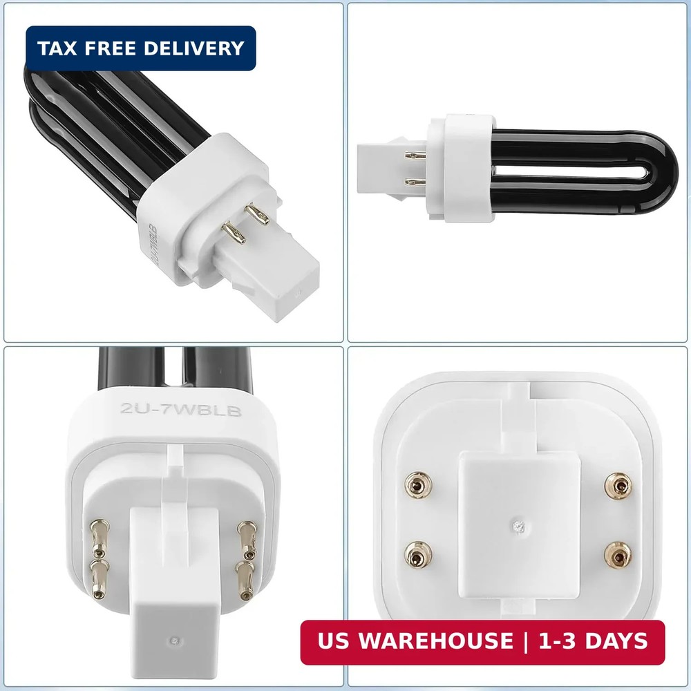 2 Pack Bug Zapper Replacement Fluorescent Bulbs, 41050 Bulbs Compatible with Dyn