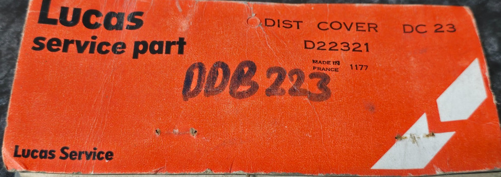 Lucas, DDB223 - Distributor cap - Peugeot & Citroen Models