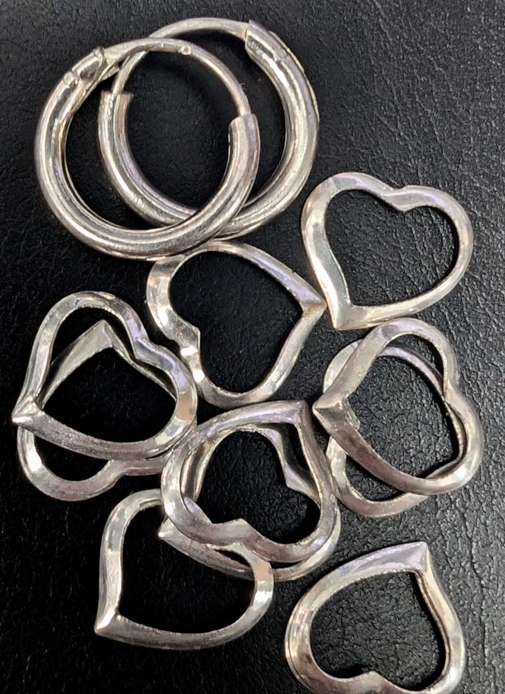 SILVER PENDANT AND EARRING SET