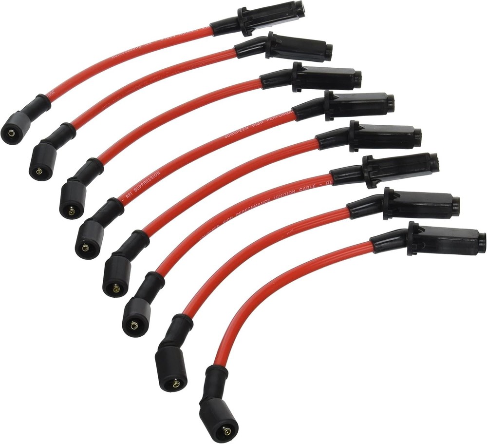 JDMSPEED New 10.5MM Performance Spark Plug Wires Set Replacement for Chevy GMC L