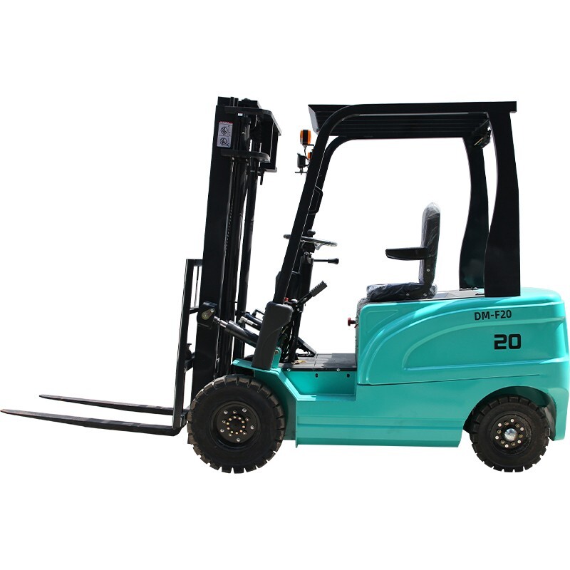 New 2024 2 Ton Rated Capacity Electric Forklift Lifter Lift Truck Two-stage mast