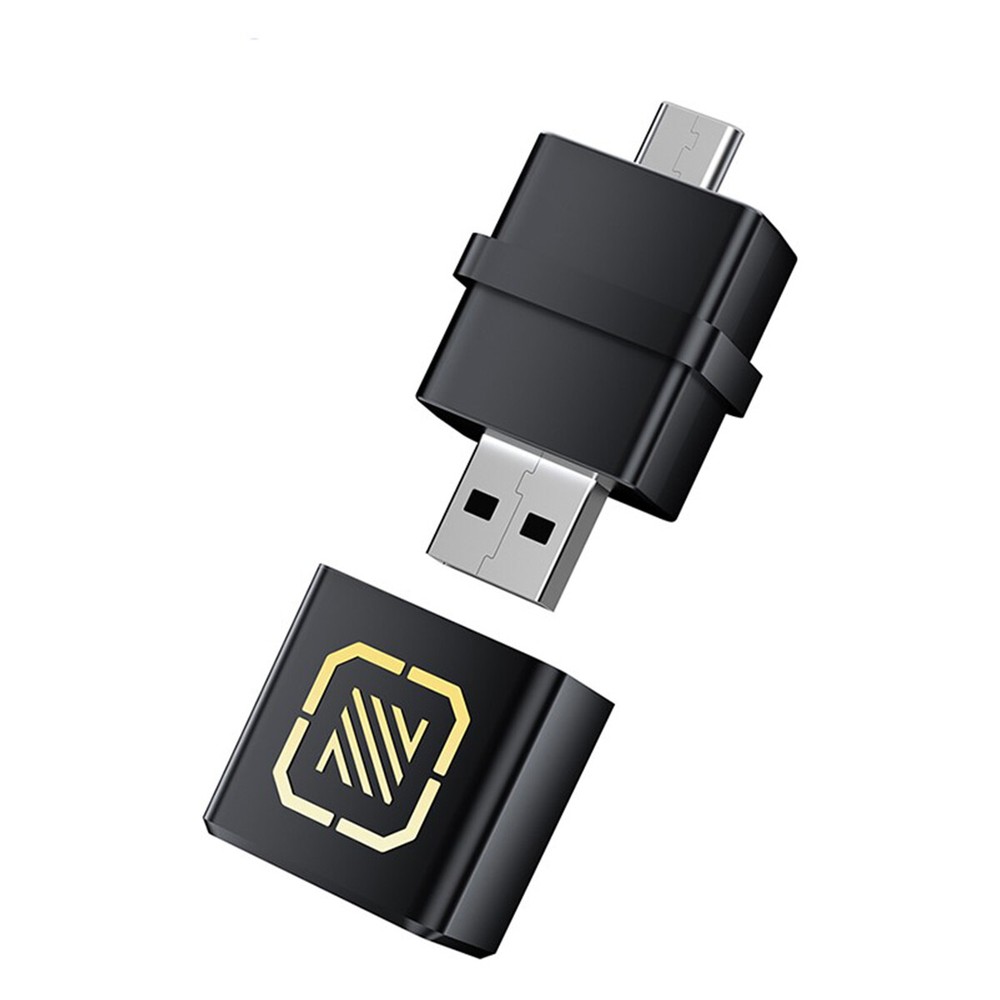 2in1 Mini Carplay Wireless Adapter USB Bluetooth Dongle for iPhone Android Auto