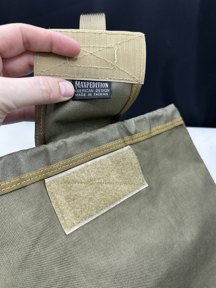 Maxpedition Dump Mega Rollypoly MM Folding Dump Pouch Khaki 0209K TT Malice