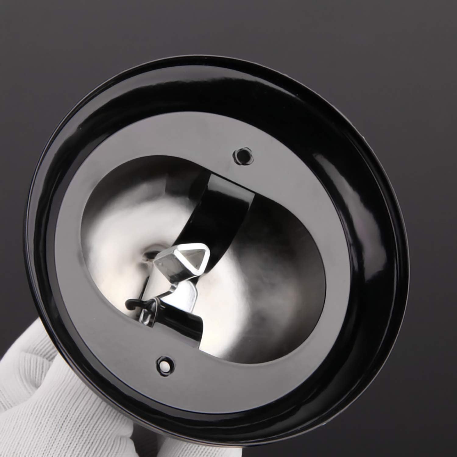 Silver Call Bell 3.3" Desk Service Bell Metal Ringing Counter Bell for Hotel Sch