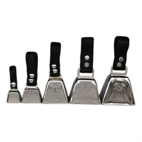 Warner Sporting Dog Pet Collar Cow Bell with leather loop