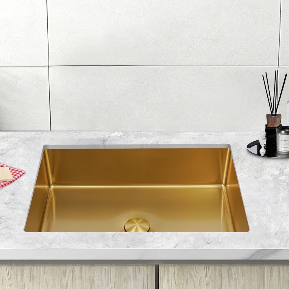 Bathroom Sink Undermount Bathroom Wash Sink Rectangular Sink Without Faucet