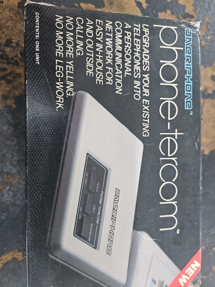 Vintage Ameriphone Phone-tercom Intercom System Ring Silencer Hold Office Home