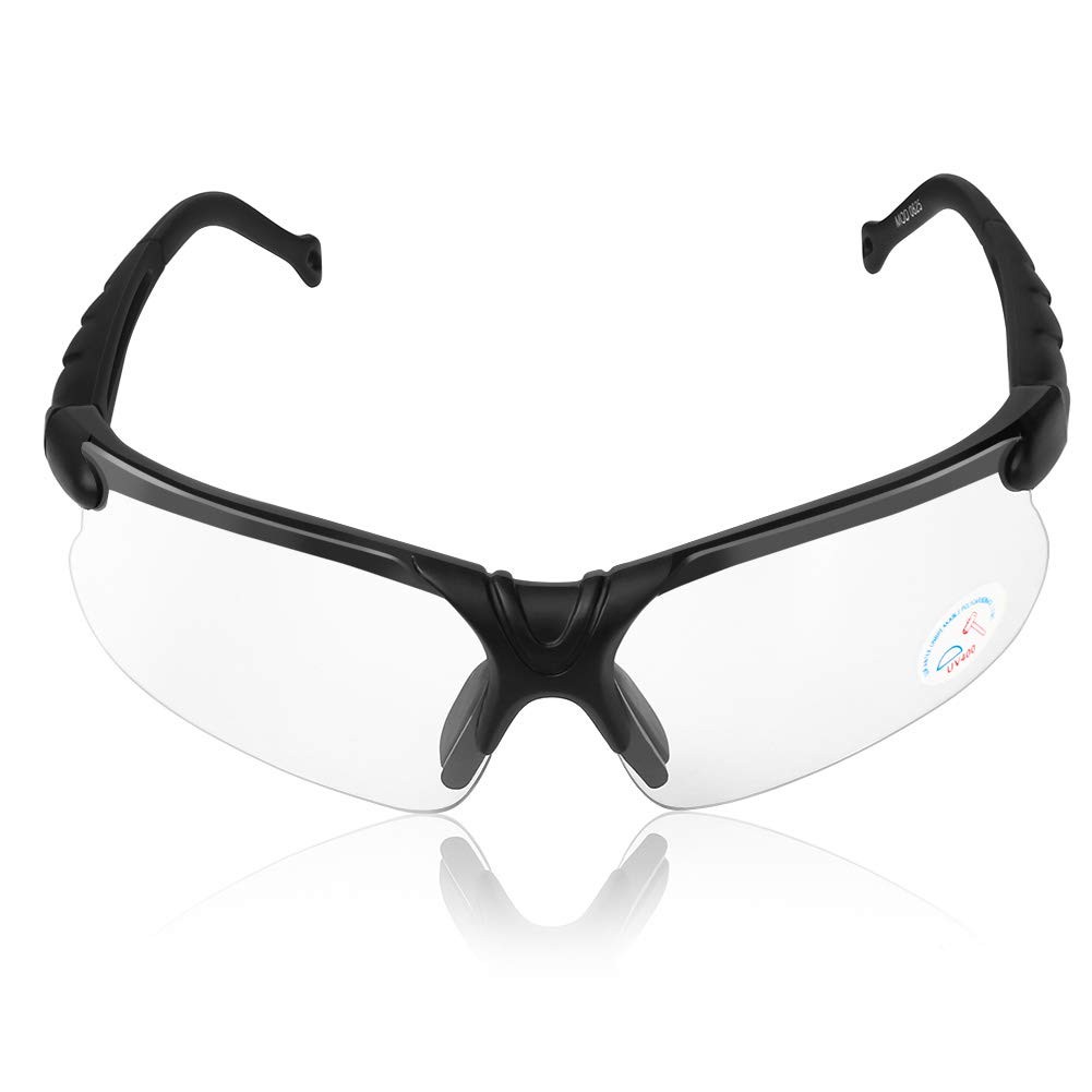 xaegistac Shooting Glasses with Case Anti Fog Hunting Safety Small, Clear